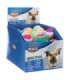 Pelotas de tenis en caja con colores surtidos