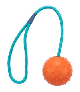 Pelota con Cuerda de caucho natural
