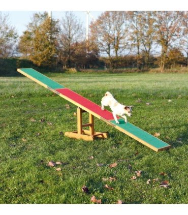 Balancín para entrenamiento de Agility en madera