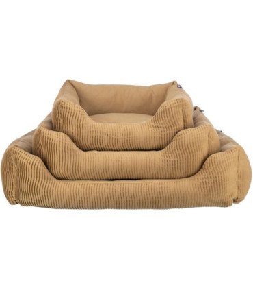 Cama Marley en lona con cojín y funda de algodón