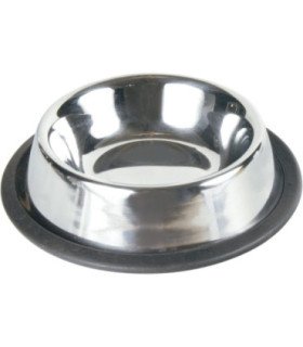 Comedero de acero inoxidable de 0.2L y 15cm de diámetro