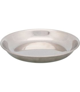 Comedero de acero inoxidable resistente y elegante