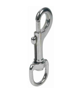 Mosquetón robusto con puntas para correas de 19 mm