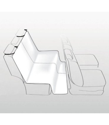 Funda protectora trasera para coche