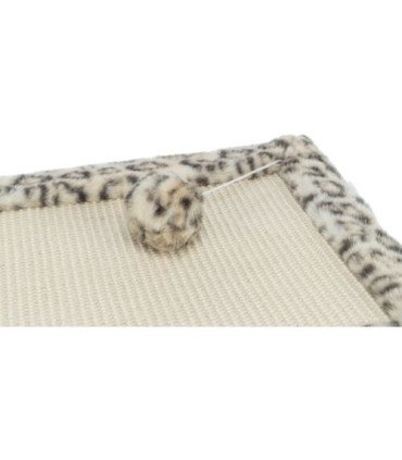 Alfombrilla Rascadora Leo beige para gatos