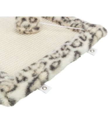 Alfombrilla Rascadora Leo beige para gatos