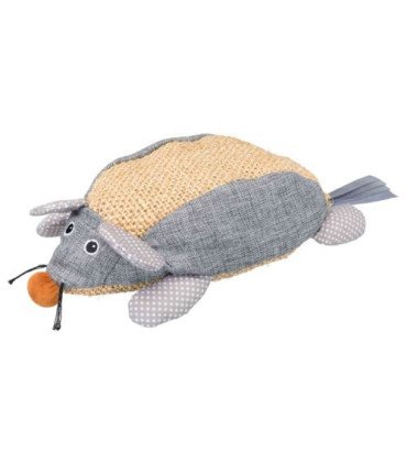 Ratón de sisal de 30 cm para cuidado de uñas