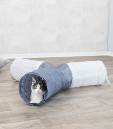 Túnel de juego para perros, resistente y versátil