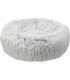 Cama Harvey en colores blanco y gris, elegante y acogedora