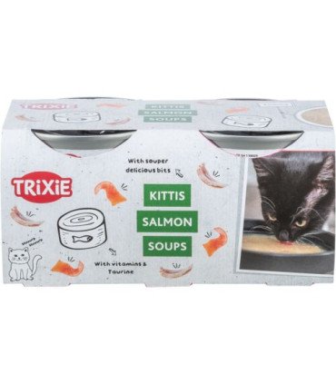 Premio líquido pollo y salmón