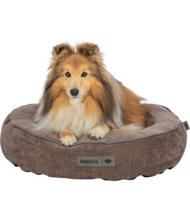Cama orthopédica Lennox en tela Chenille