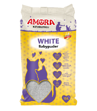 Arena para gatos Amora, confort y limpieza