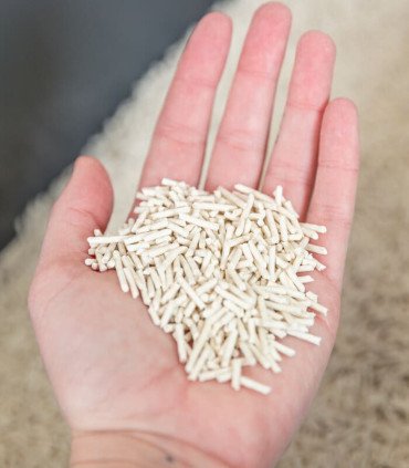 Lecho aglomerante de tofu