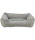 Cama ortopédica Jonna en gris con cojín