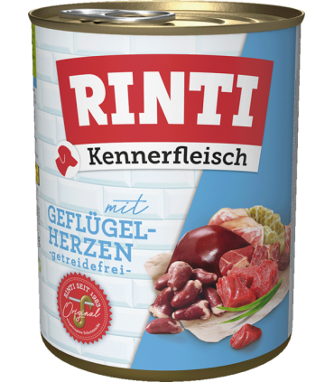 RINTI Kennerfleisch Corazones de pollo