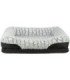 Cama ortopédica Vital Lino en blanco y negro