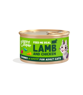 Adulto Cordero y pollo - Trocitos en salsa