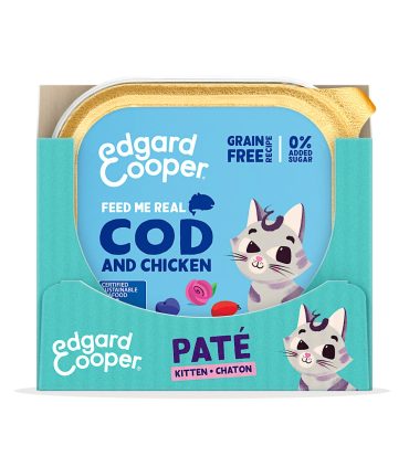 Gatito Bacalao y pollo - Paté