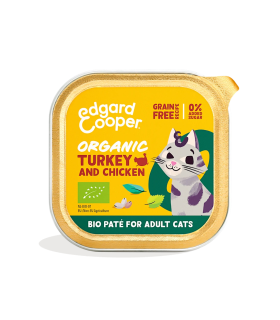 Adulto Pavo y pollo ecológico - Paté