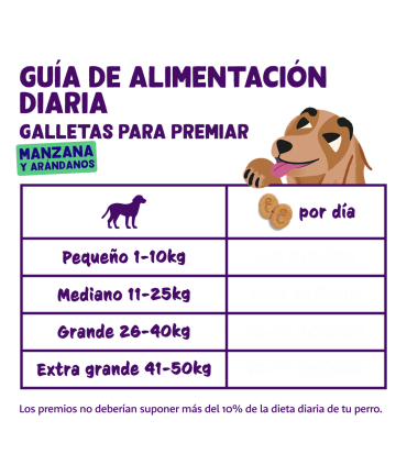 Galletas - Manzana y Arándanos