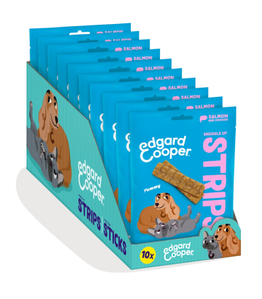 Tiras - Salmón y Pollo