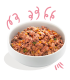 Alimento natural para cachorros sin cereales