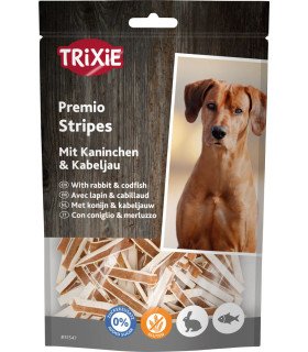 Fish Rabit Stripes de conejo y bacalao