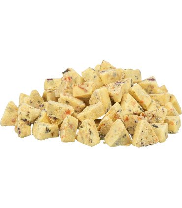 Deliciosos triángulos vegetales con frutas y verduras, 80 g