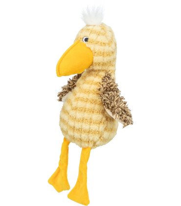 Suave juguete de felpa para estimular a tu pájaro, 38 cm