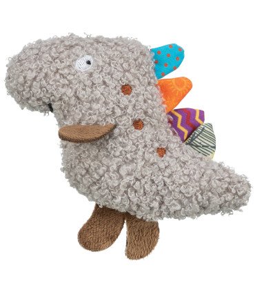 Dino de felpa suave, 12 cm