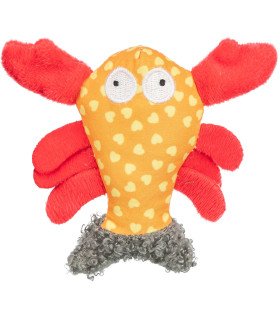 Divertida langosta de felpa para mascotas