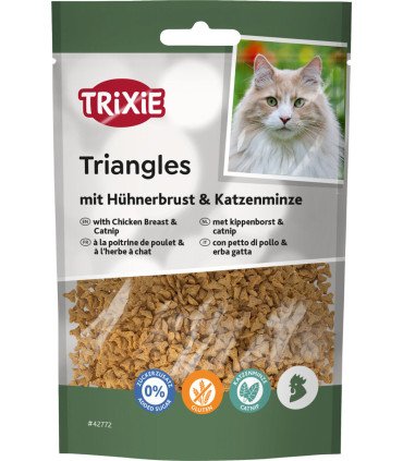 Deliciosas piezas con pollo y hierba gatera, 50 g