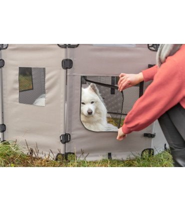 Valla de camping portátil y fácil de montar y limpiar