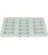 Bandeja de silicona antiadherente, resistente y plegable