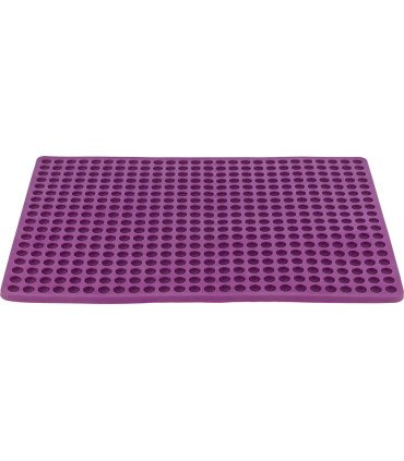 Bandeja de silicona antiadherente y plegable para hornear y lamer