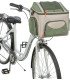 Cesta para bicicleta con compartimentos, reflectantes y colchoneta