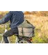 Cesta para bicicleta con bolsillos, reflectantes y colchoneta