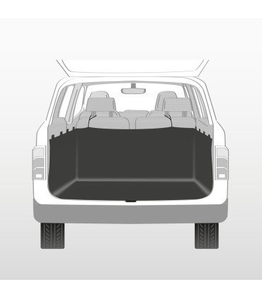 Funda protectora de maletero para coche con cintas y nylon