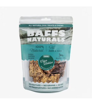 Galletas saludables de hígado de res para perros
