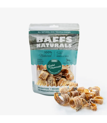 Bocadillos de tráquea de ternera: saludable, natural y duradero