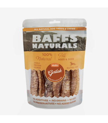 Masticable natural de tráquea de cordero, saludable y seguro