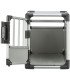 Transportín de aluminio con seguridad y ventilación perfecta