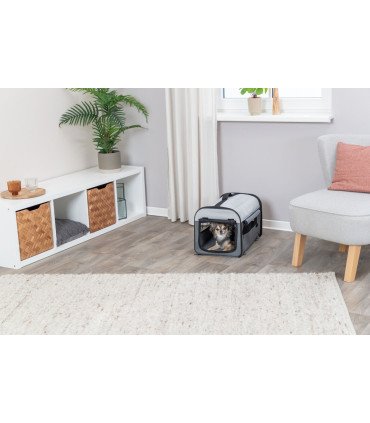Transportín para perros Basic, cómodo y seguro