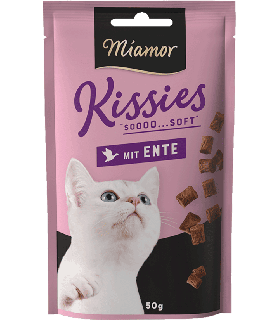 Snacks premium con pato para gatos