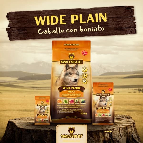 Pienso y comida húmeda monoproteína de caballo para perros