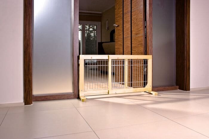 Barreras de cierre de paso para perros