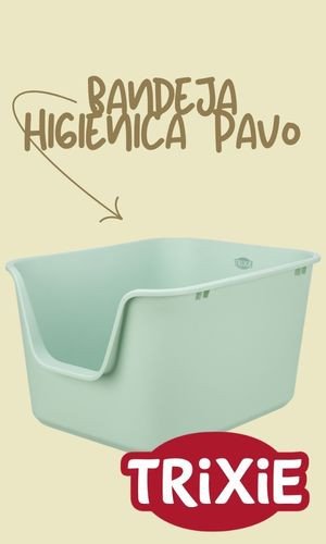 Bandeja Higiénica para gatos Pavo